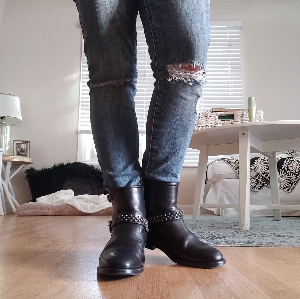 Saint Laurent Moto Boots- More Pics